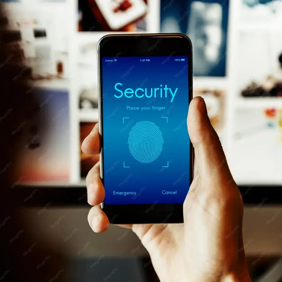 Déverrouillage par empreinte digitale sur un smartphone